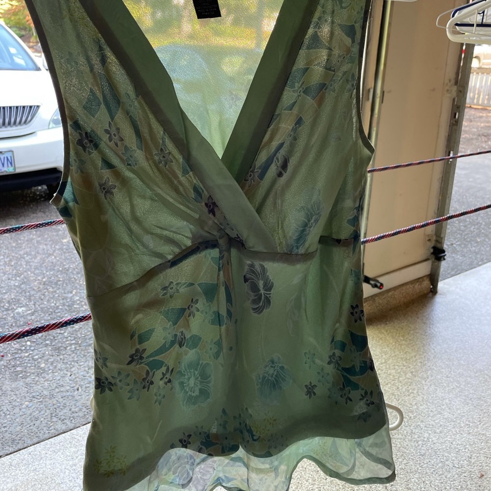 Vintage floral tank